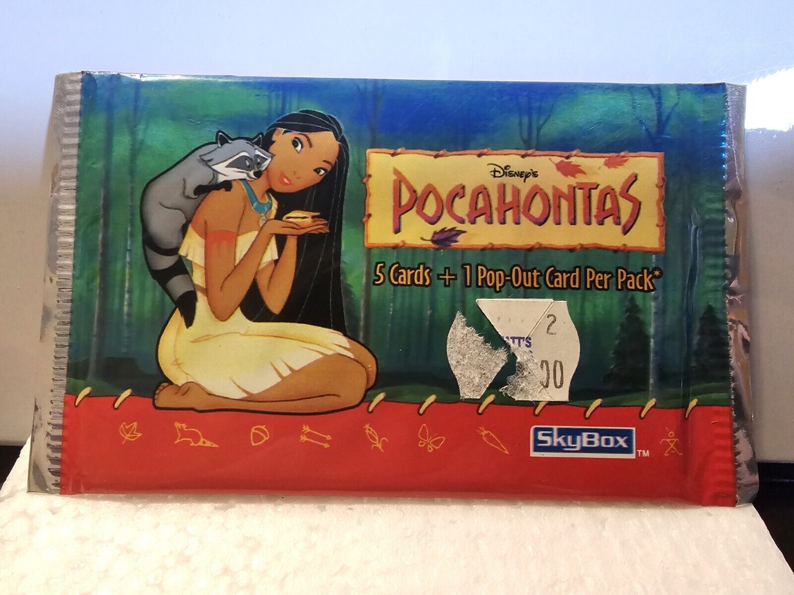 1995 Disney's Pocahontas Card Pack Sealed NEW