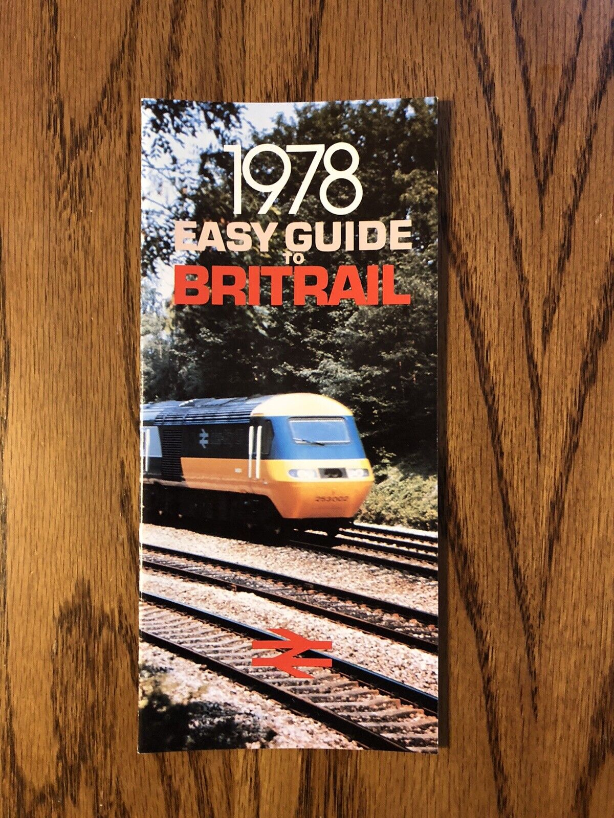 1978 Easy Guide To Britain Railroad Guide / Brochure