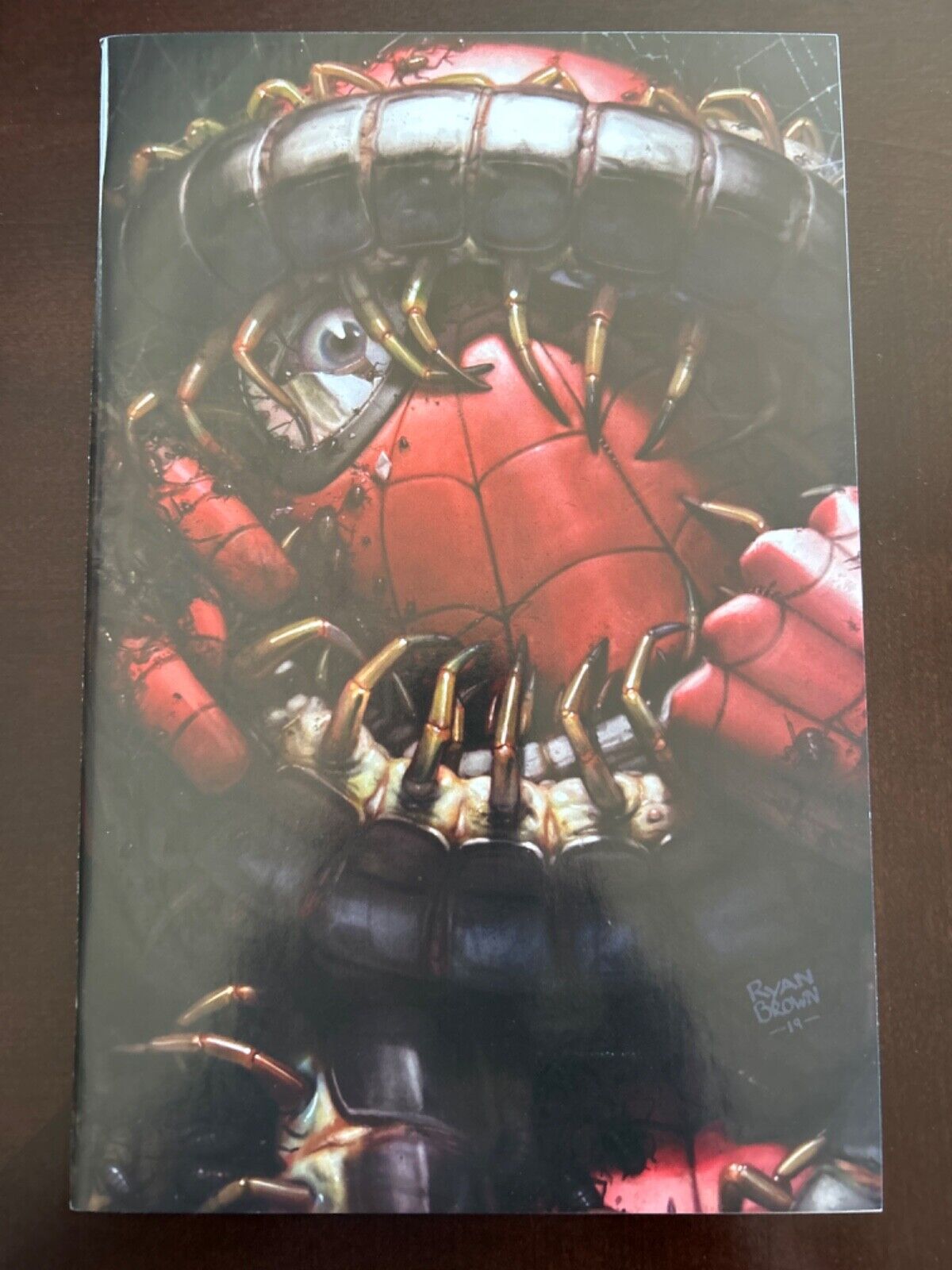 Amazing Spider-man #25 Vol. 6 (Marvel, 2019) Brown Virgin Variant Ltd 500 COA NM