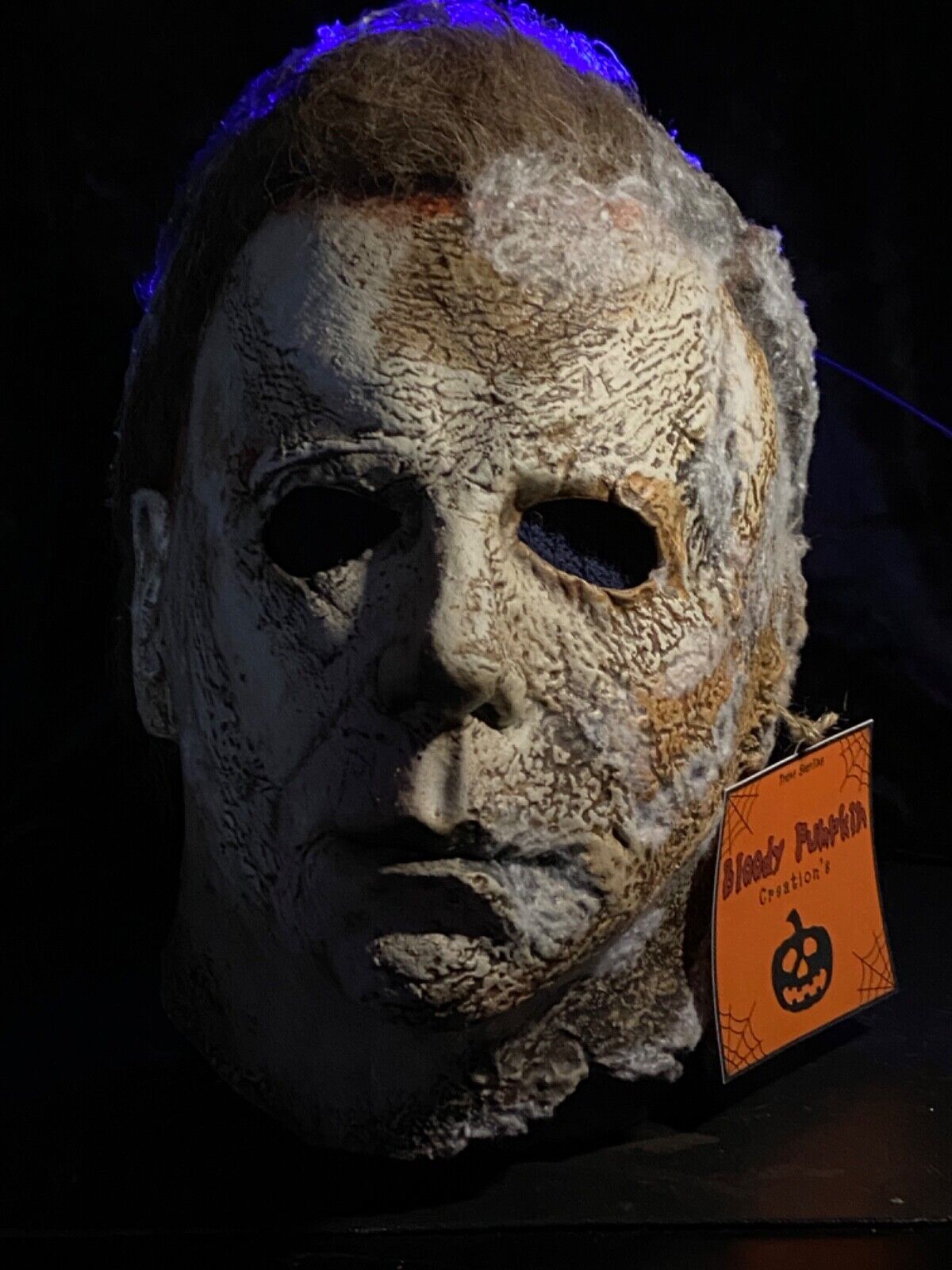 Trick or Treats Studios HALLOWEEN ENDS Mask REHAULED By Bloody Pumpkin Creations