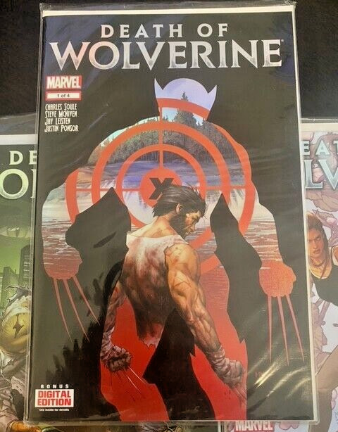 Lot of 3 - Issues 1, 2&3 Death of Wolverine (Marvel Comics 2015)
