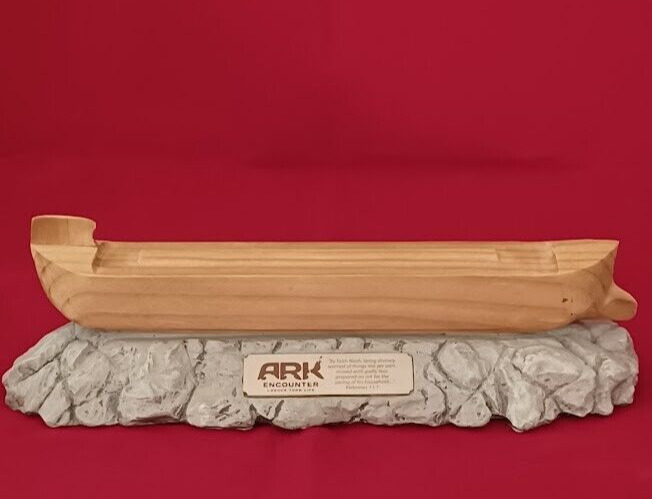 Ken Ham - Creation Museum Ark Encounter SIGNED AUTOGRAPHED Ark Sculpture RARE