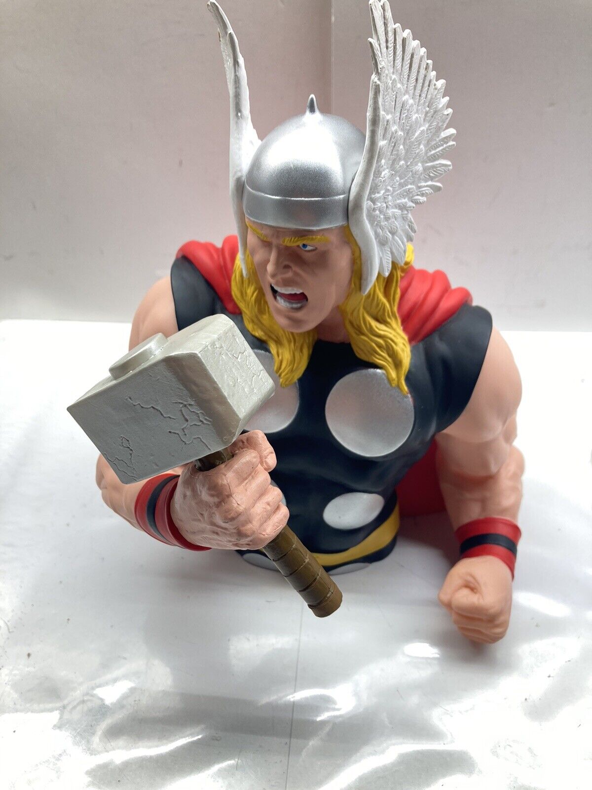 New Monogram Thor Avengers Vinyl Coin Bust Bank 2012 