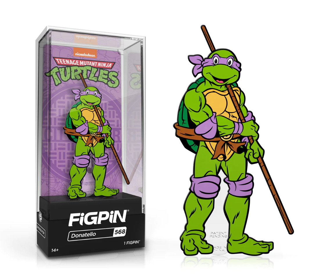 FiGPiN Classic: Donatello #568 | Teenage Mutant Ninja Turtles  TMNT FiGPiN #568