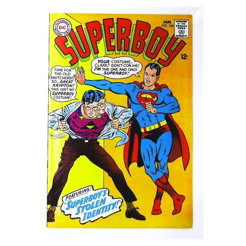 Superboy (1949 series) #144 in Very Fine condition. DC comics [e|