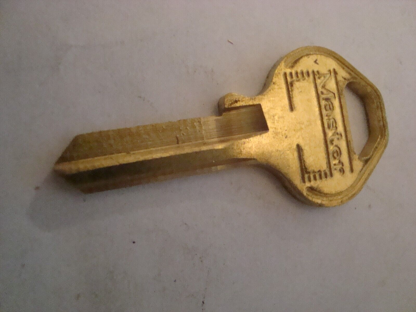 17 K Key Blank Vintage Master Padlock Uncut See Description
