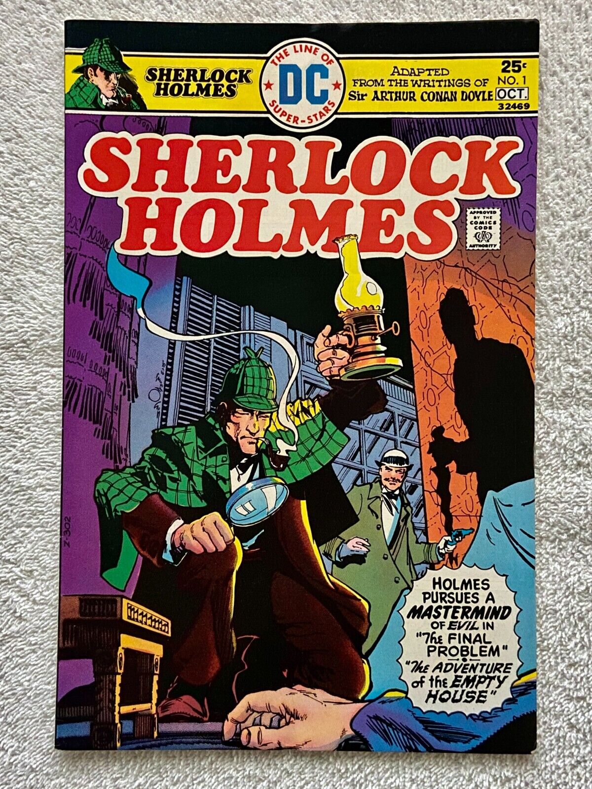 Sherlock Holmes #1, October 1975 DC Comics