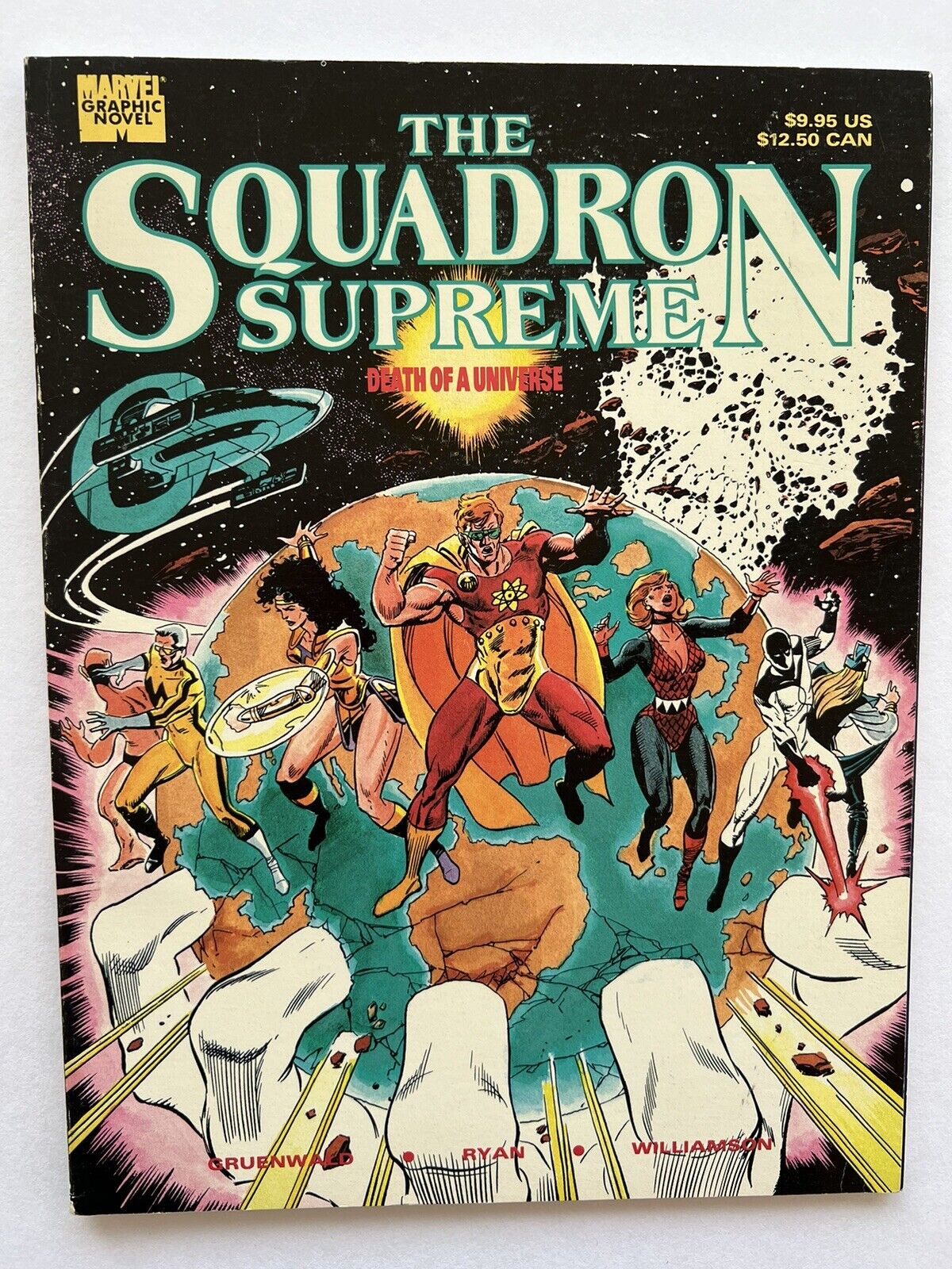 Squadron Supreme – Death of a Universe - Graphic Novel - Marvel 1989