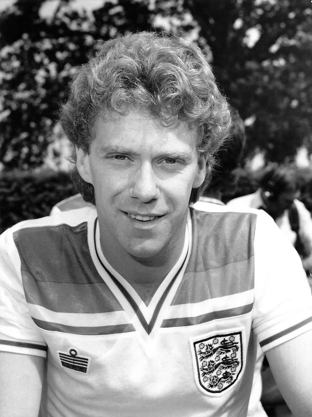 1982 Press Photo TONY WOODCOCK Arsenal England Football Team World Cup Squad kg