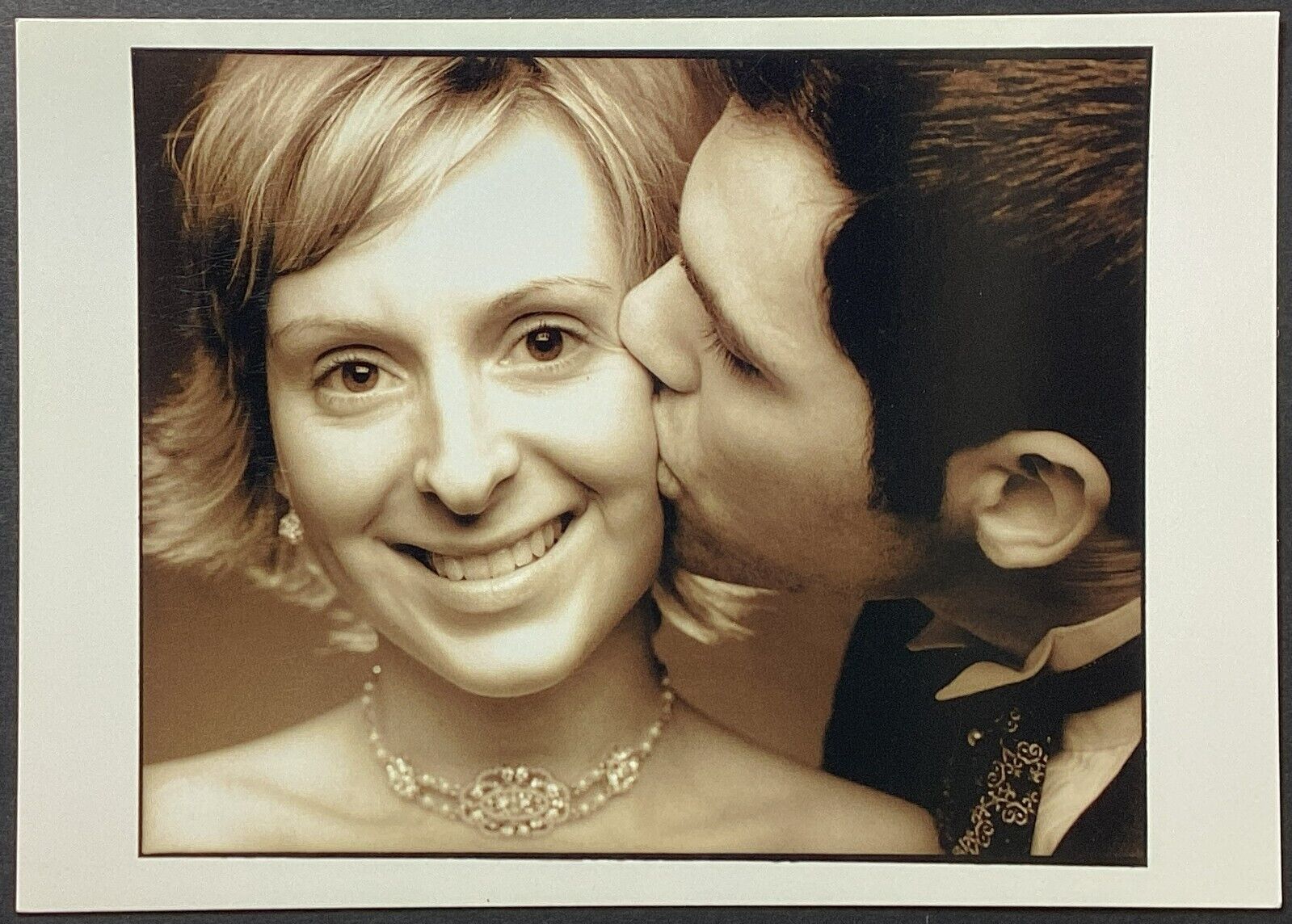 Man Kissing Woman Francis Ford Photography Promo Postcard Unposted