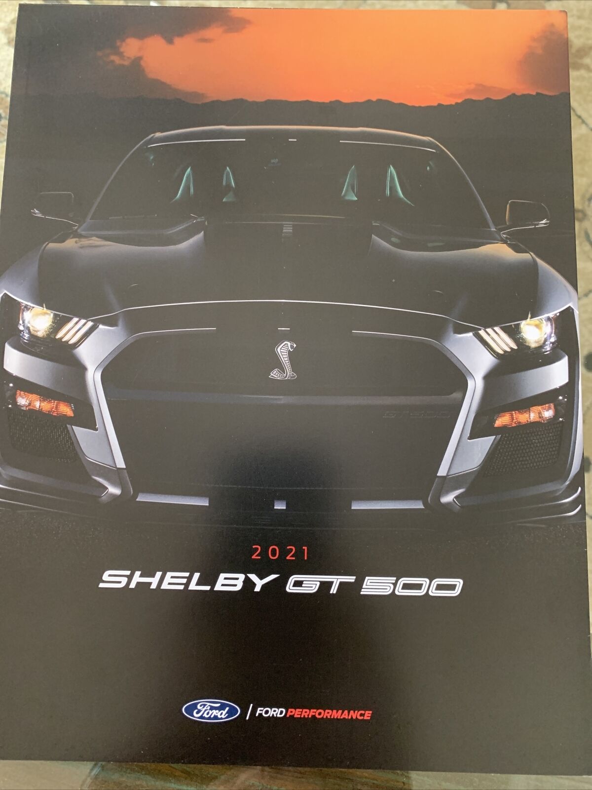 2021 FORD SHELBY GT 500 sales brochure 