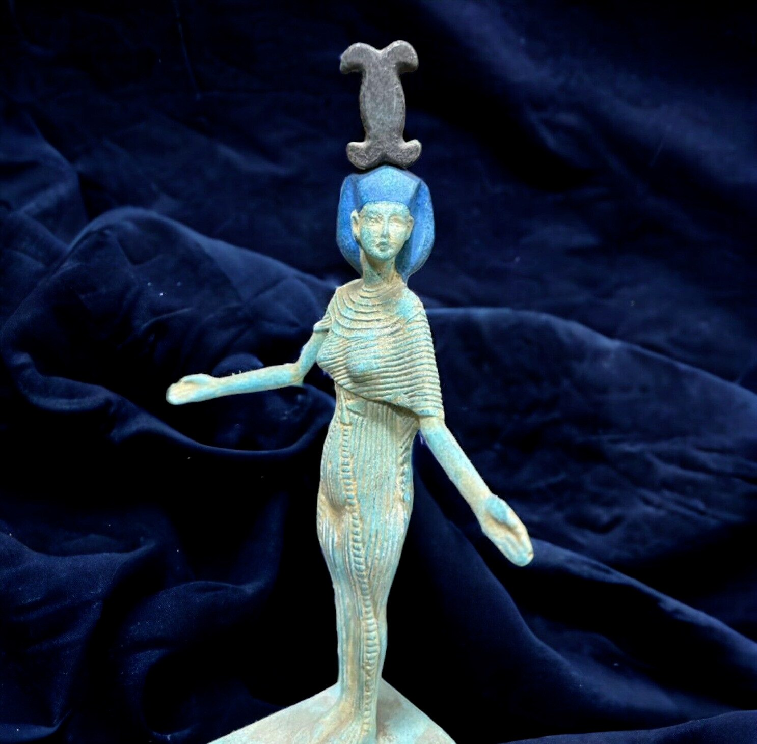 Ancient Egyptian Antique Statue Serqet Goddess of Scorpion Pharaonic Rare BC