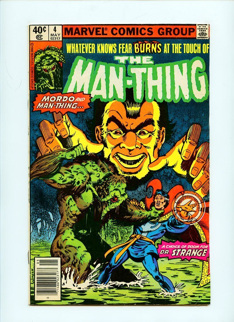 The Man Thing #4 Marvel Comics 1980 /