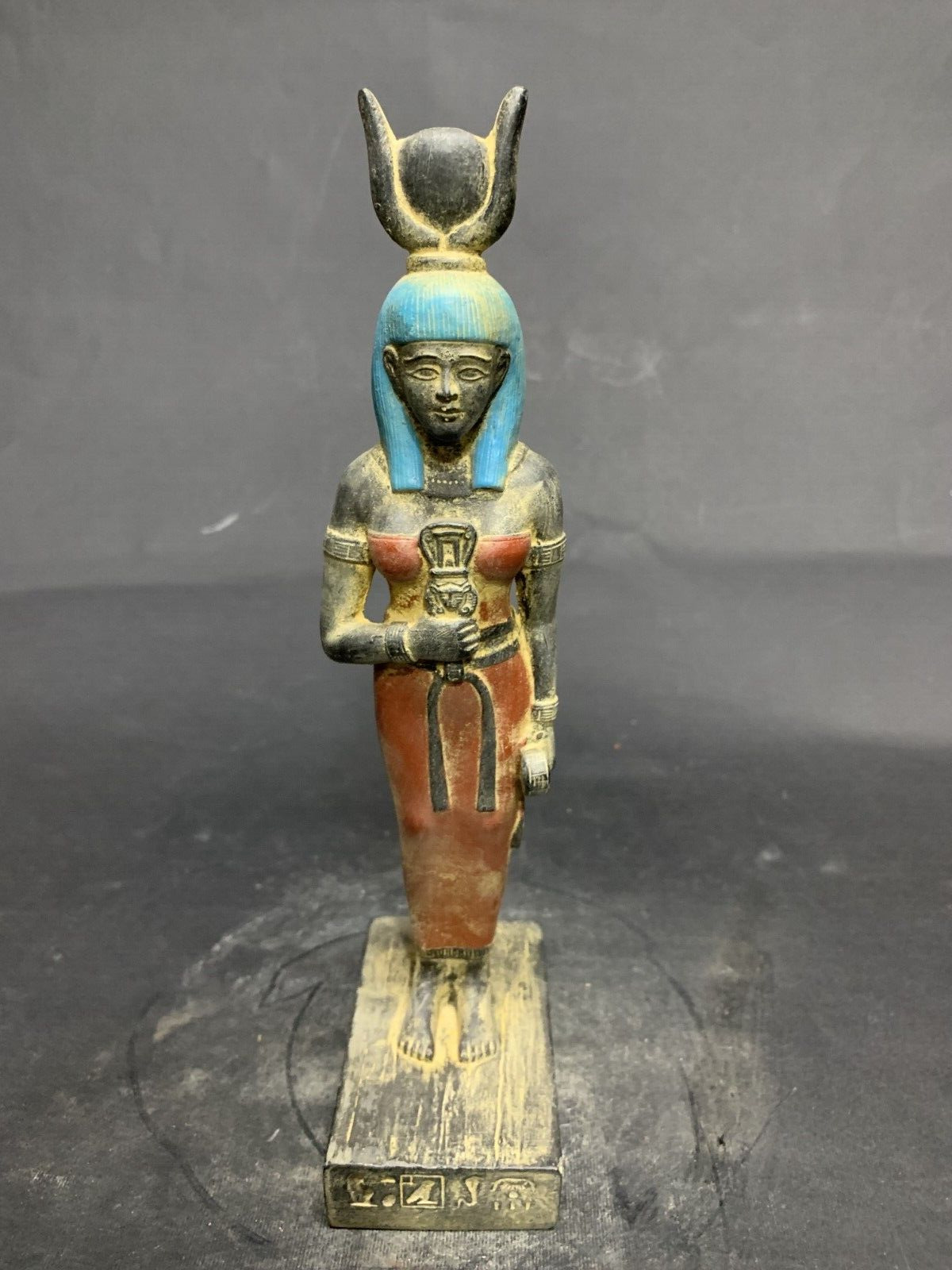 Egyptian Hathor Ancient Statue Bc Rare Antiques Pharaonic God of War Antique BC