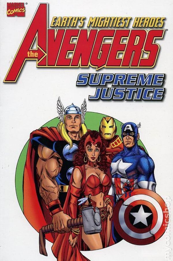 Avengers Supreme Justice TPB Marvel\'s Finest Edition #1-1ST VF 2001 Stock Image