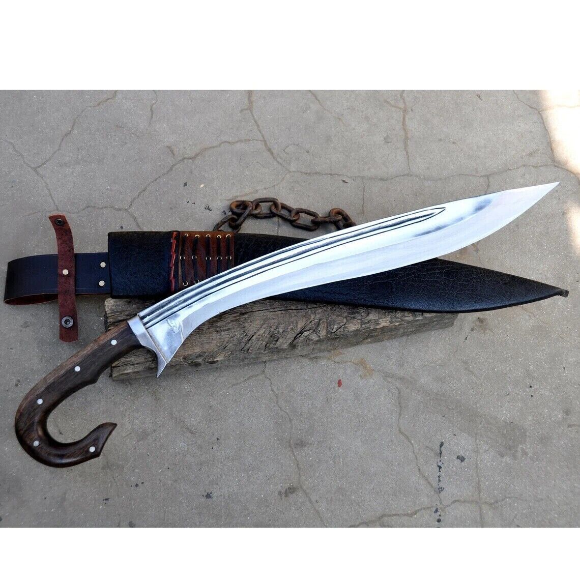28 inches Custom-Handmade 5160 Spring Steel The Kopis Sword