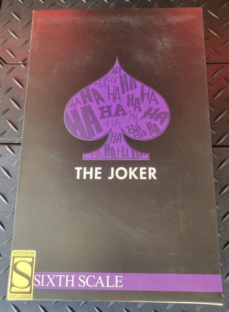 Joker Sixth Scale Figure by Sideshow Collectibles NEW OPEN BOX