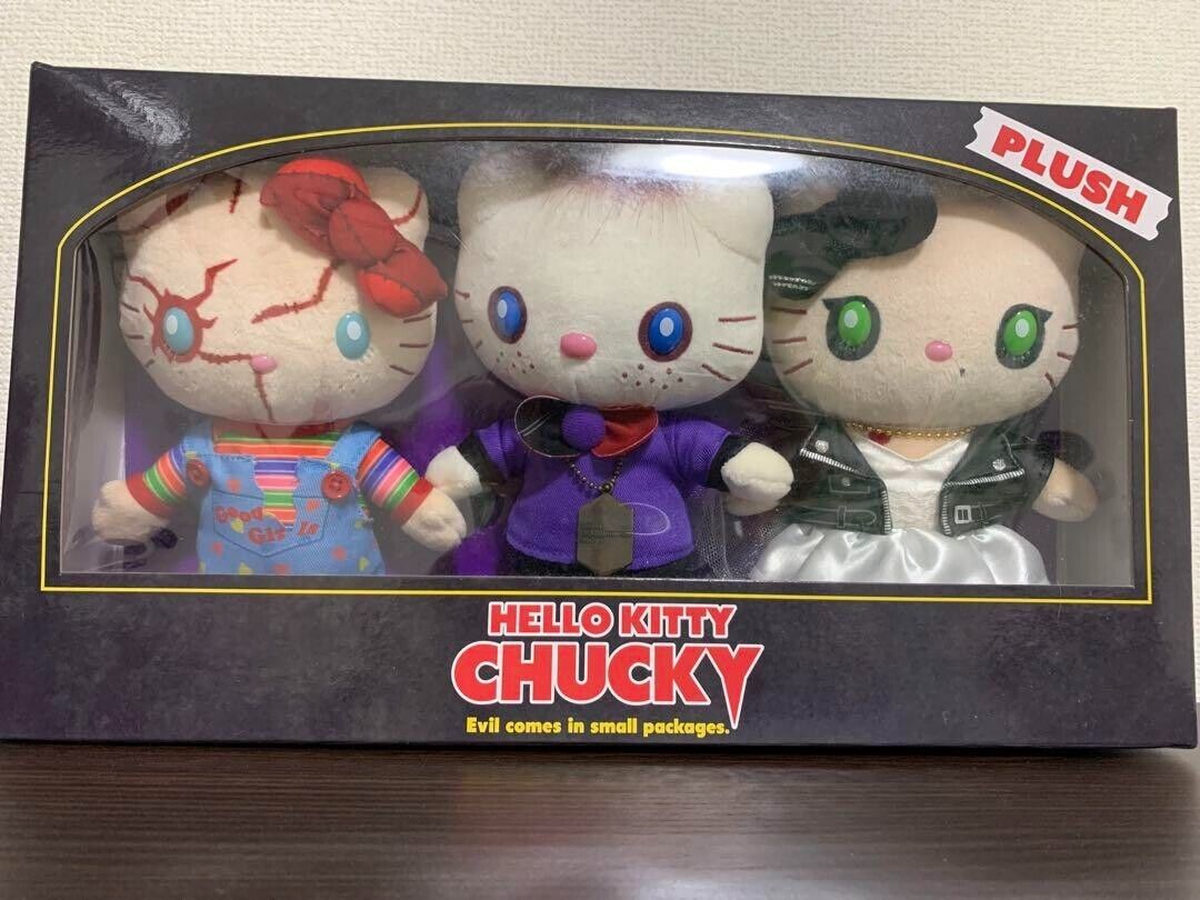 Sanrio Hello Kitty x Chucky Plush USJ AnimalsHalloween Limited Edition Unused
