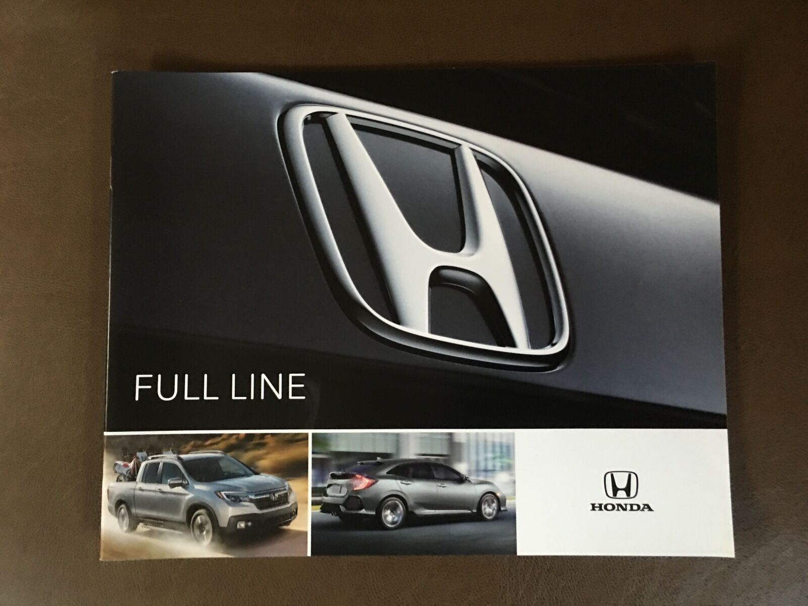 2017 Honda Full-Line 20-page Original Sales Brochure