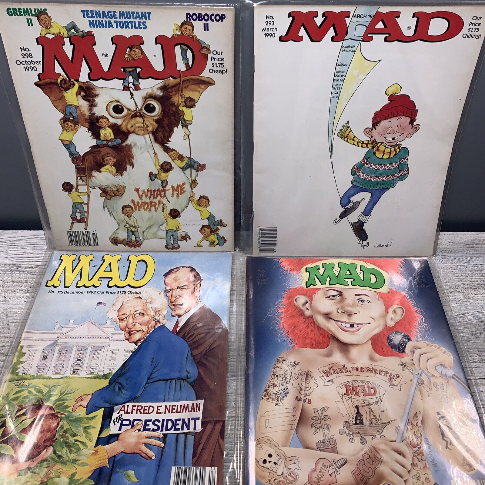Vintage 80/90s Mad Magazine Lot Of 25