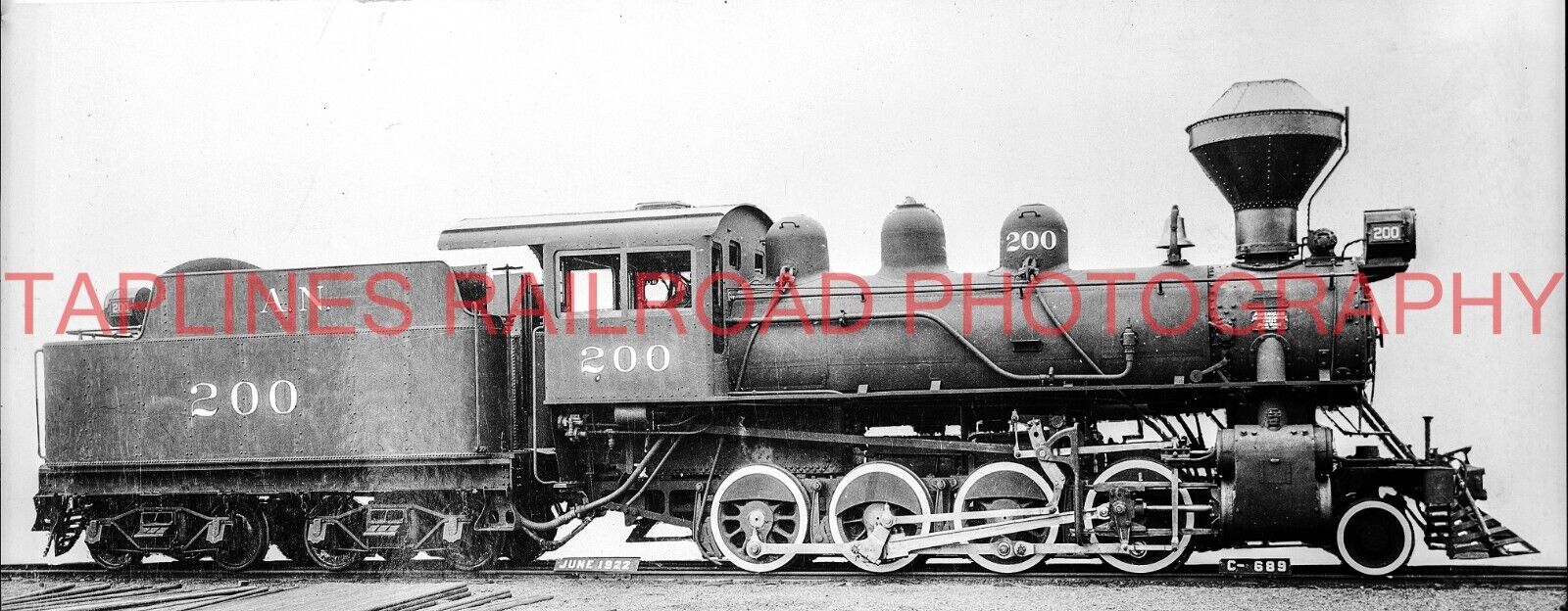 Apalachicola Northern AN 200 ALCO-Cooke Builders Photo  - NEW 5X8 PHOTO