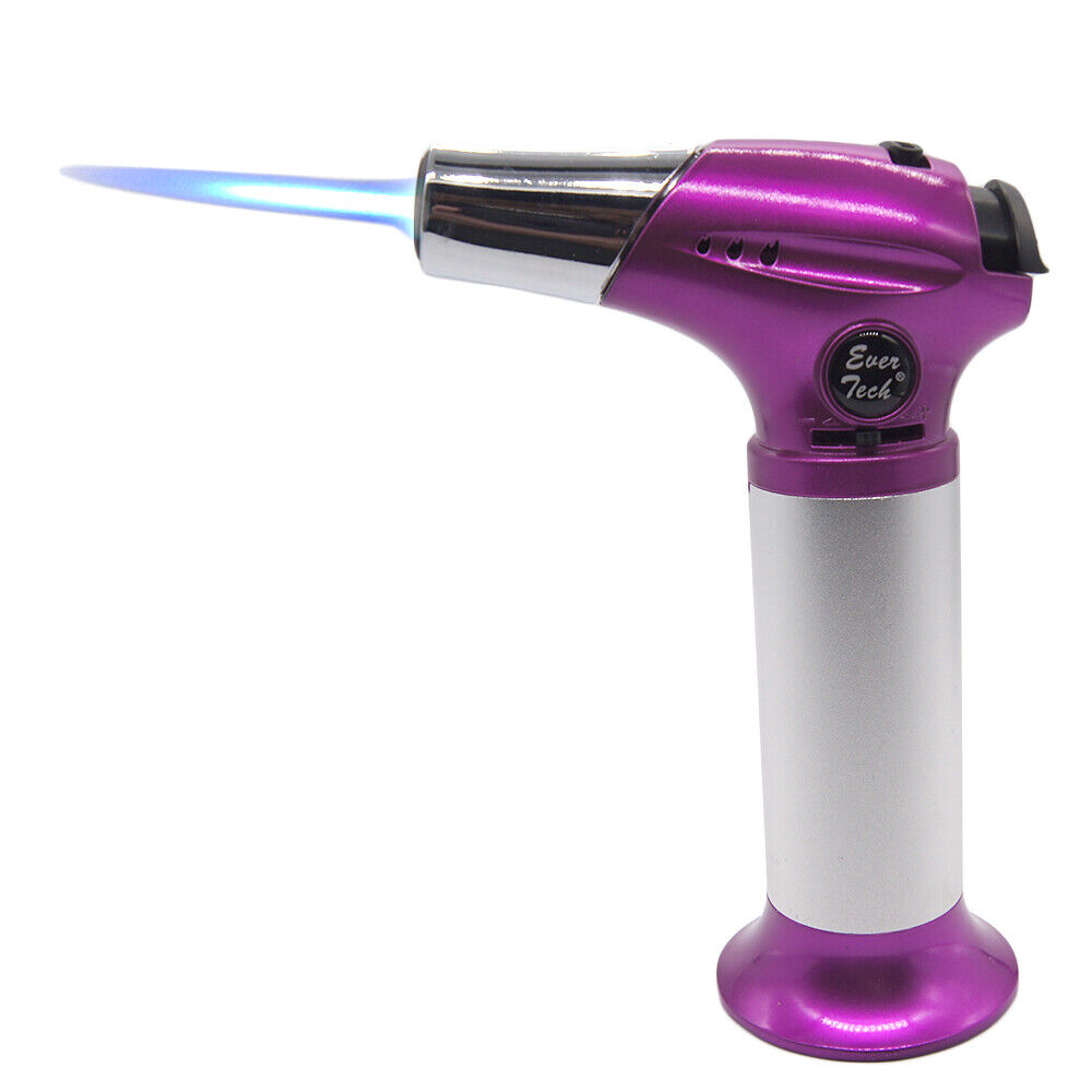 Big Jet Torch Table Lighter Butane Refillable 1300°C/2500°F w/ Ever Tech Box PR