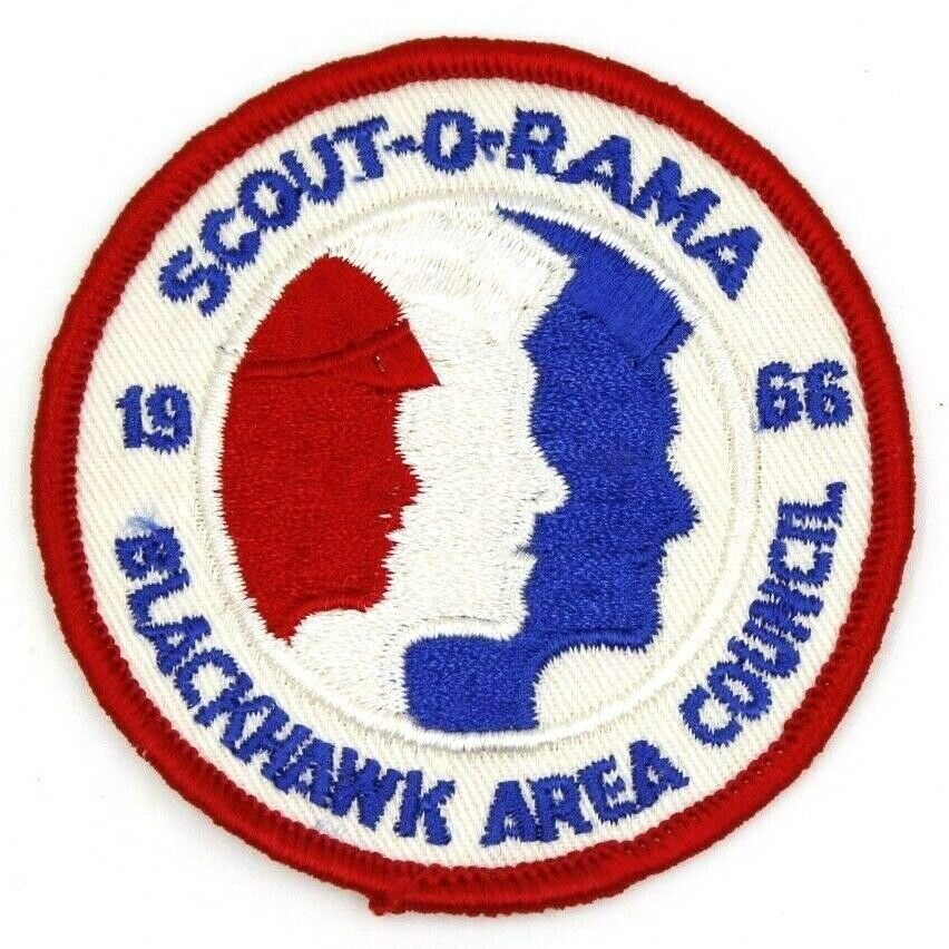 1966 Scout-O-Rama Blackhawk Area Council Patch Boy Scouts BSA