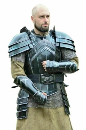 Medieval Handcrafted Larp Moria Suit Of Armor Knight LOTR Cosplay Costume item