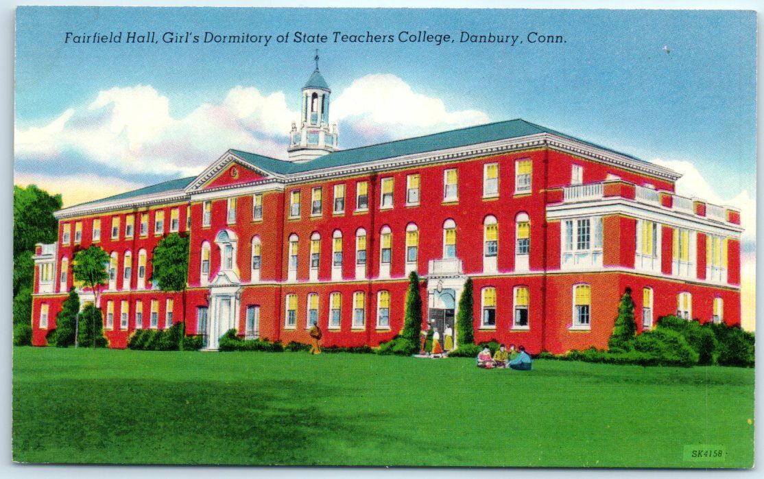 Fairfield Hall, Girl\'s Dormitory of State Teachers College, Danbury, Connecticut