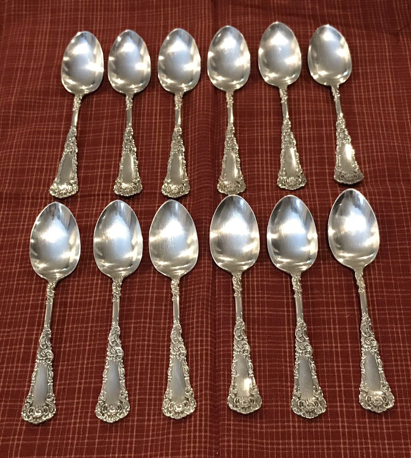 Antique c1894 YALE PATTERN SILVERPLATED Spoons