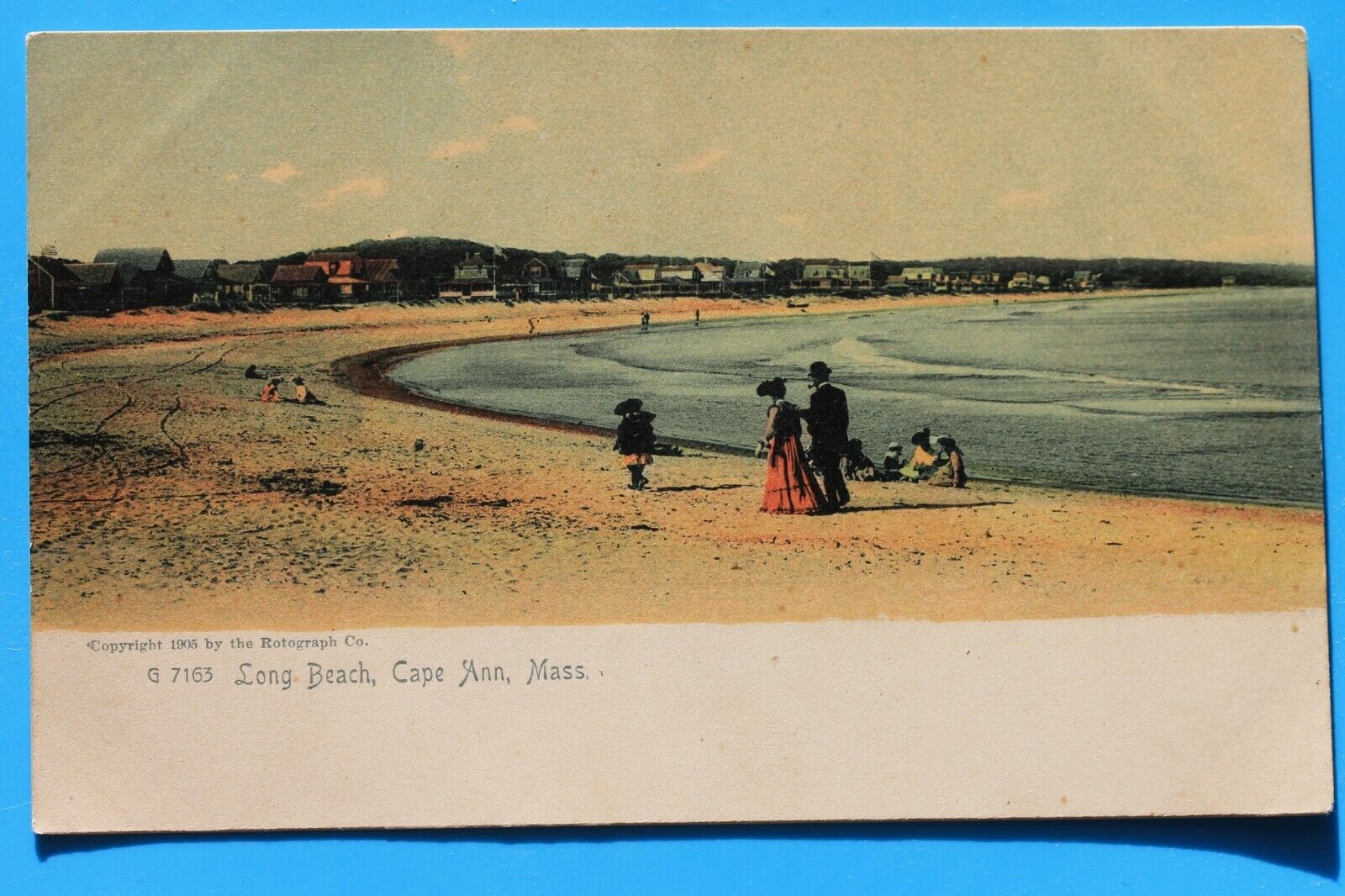 Old Rotograph UDB postcard LONG BEACH, CAPE ANN, MA pre 1907