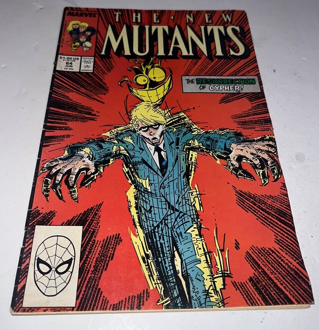 The New Mutants #64 Vol. 1 (Marvel, 1988) Mid-Grade Comic Book