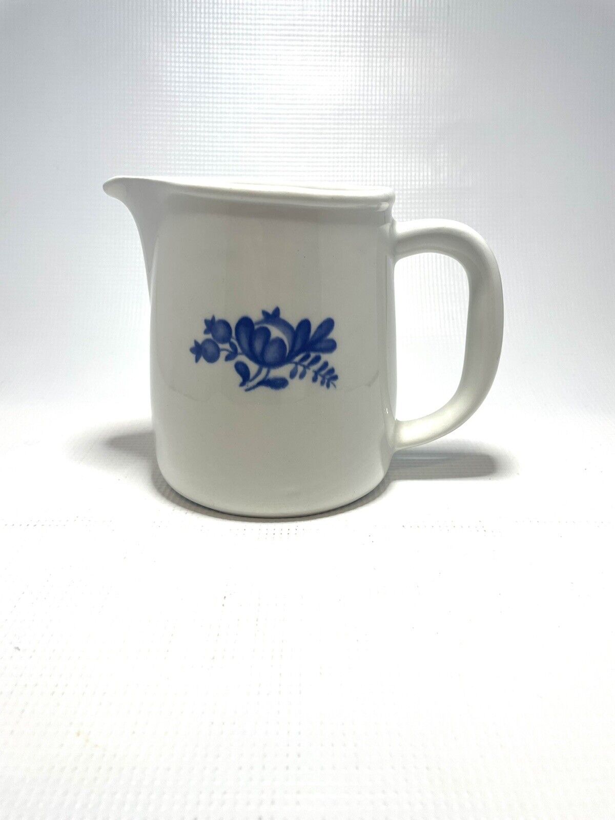 Vintage Arabia Finland Pitcher 46 Blue Flower Design