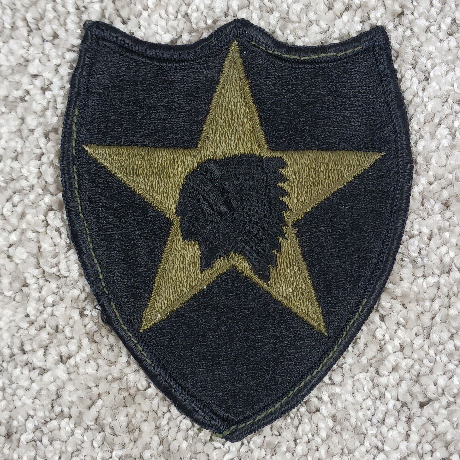 Vintage 2nd Infantry Division Patch WWII Original
