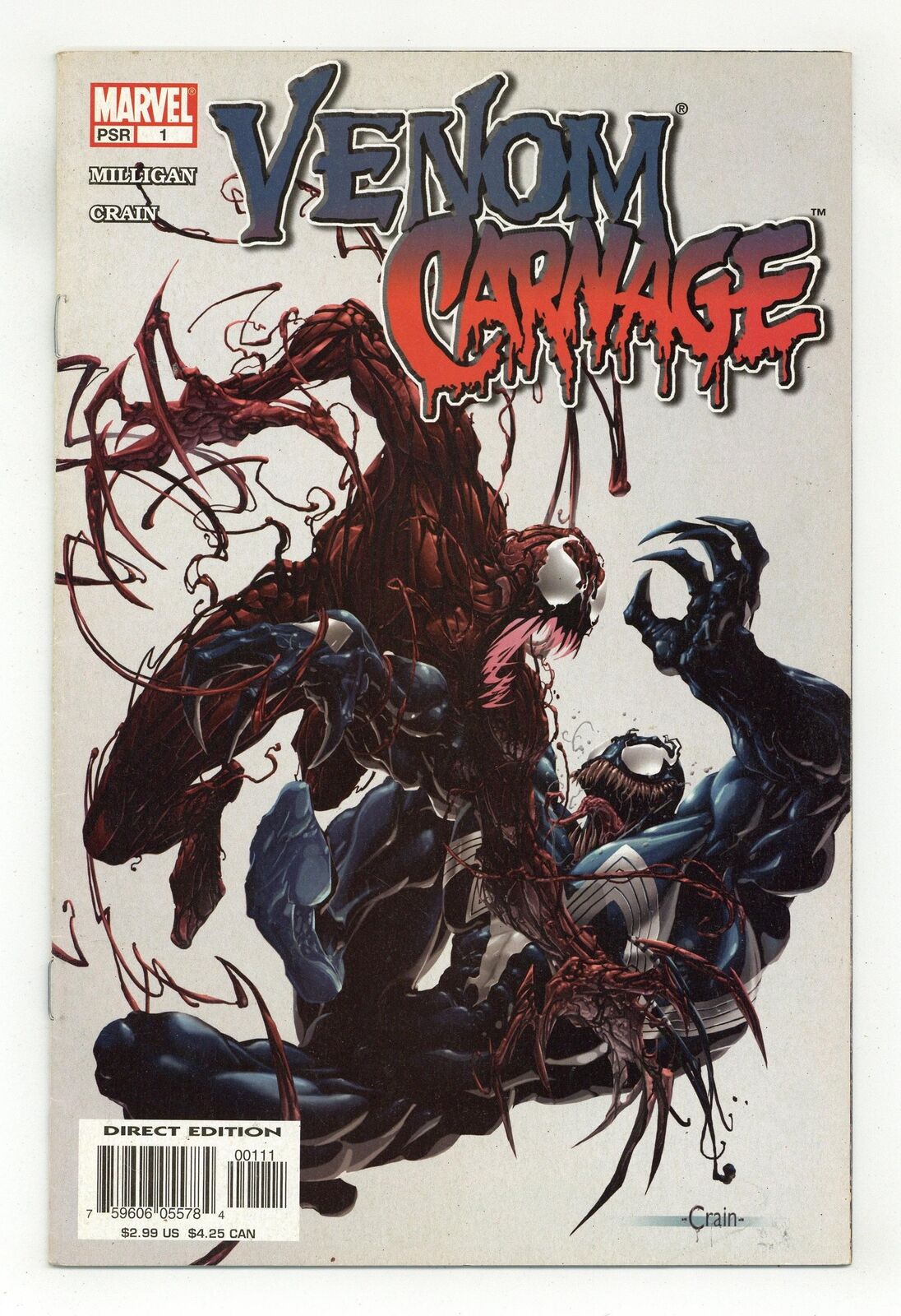 Venom vs. Carnage #1 VG/FN 5.0 2004