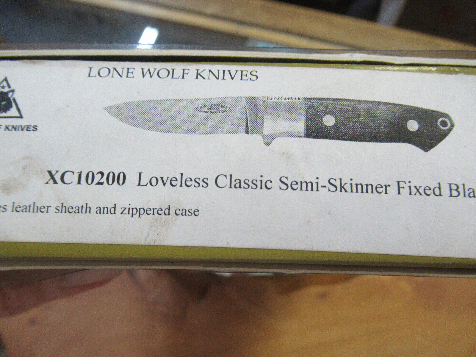 LONE WOLF FIXED BLADE