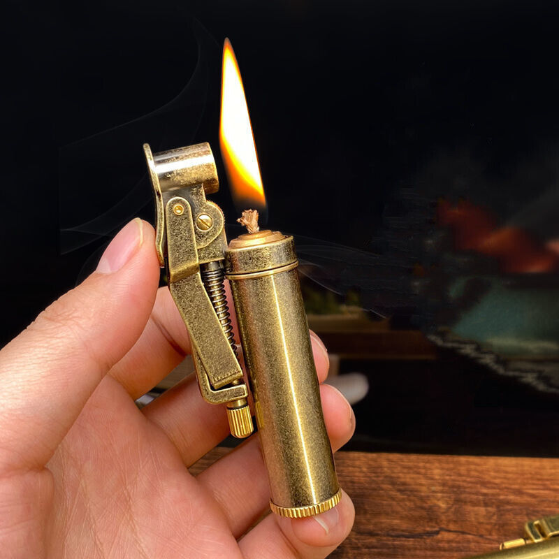 WW 2 Style Vintage Trench Kerosene Lighter