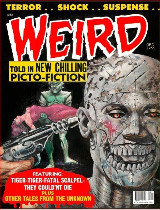 WEIRD #4 Dec 1966 FACSIMILE **NEW 2023 edition** of the fourth EERIE PUBLICATION
