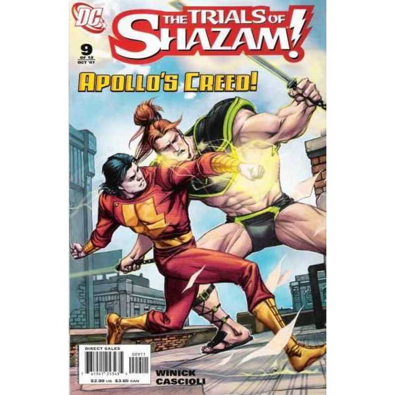 Trials of Shazam (2006 series) #9 in Near Mint minus condition. DC comics [a%