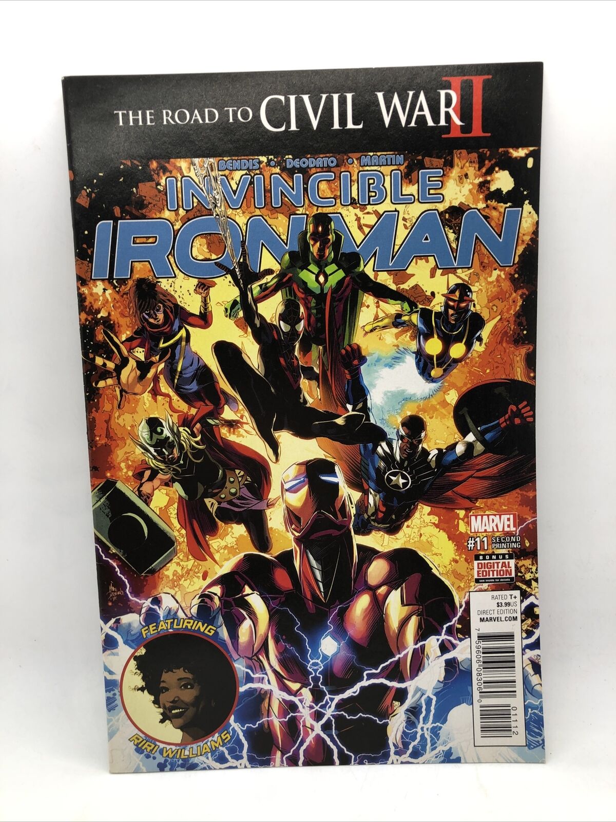 Invincible Iron Man #11 (2016) Marvel Comics