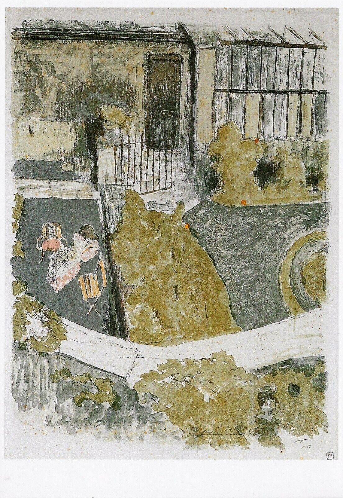 Postcard Edouard Vuillard \