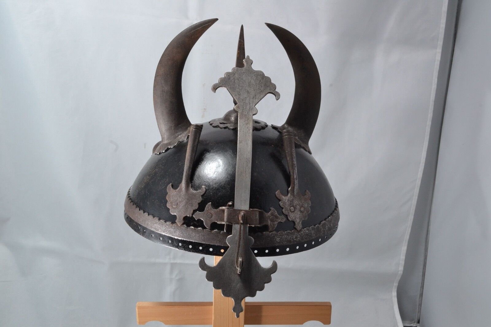 European warrior helmet viking battle war modern