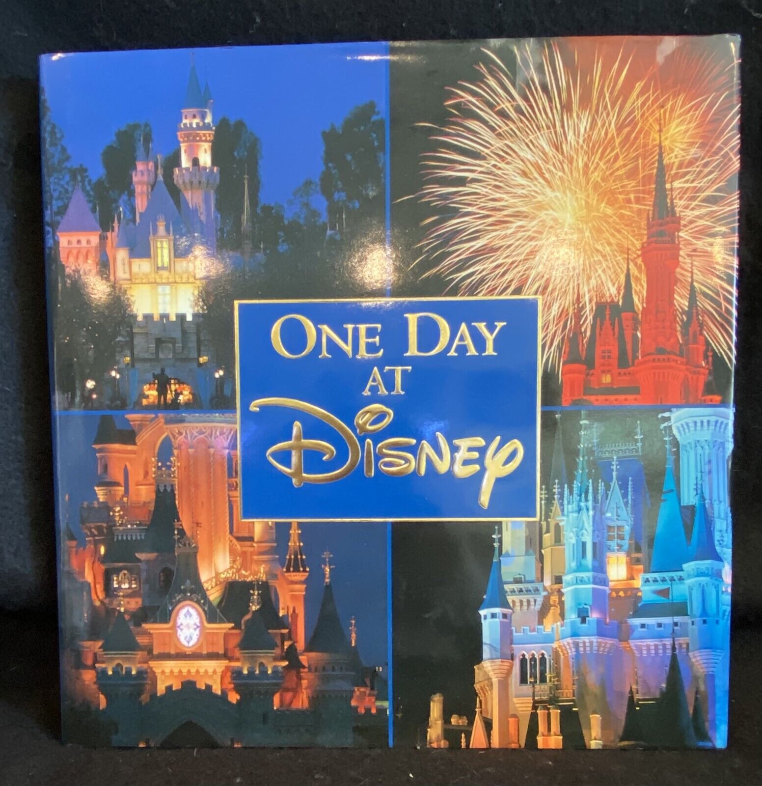Disney ONE DAY AT DISNEY Book First Edition MINT 