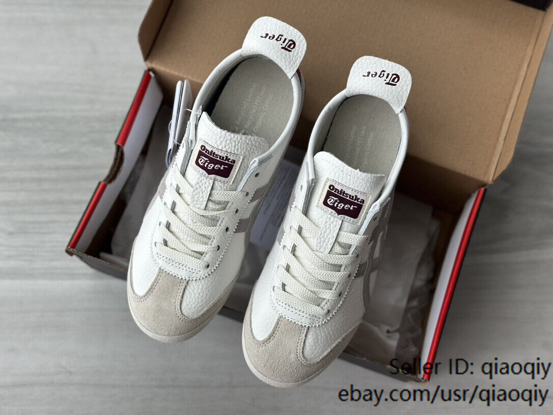 NEW 2024 Onitsuka Tiger MEXICO 66 Sneakers White/Gray Men Women Unisex Shoes