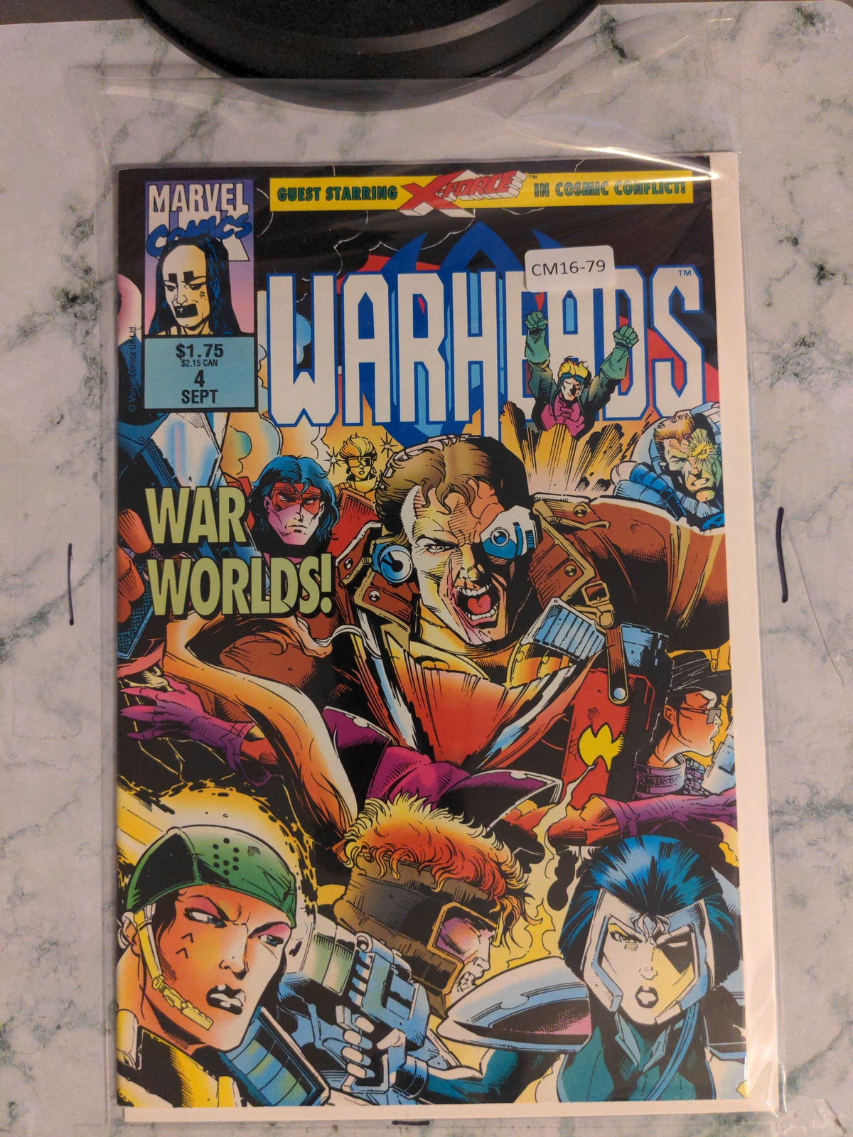 WARHEADS #4 9.0 MARVEL UK COMIC BOOK CM16-79