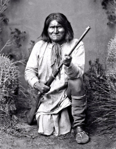 Geronimo Photo Large 11X14 - 1887 Apache Indian Chief