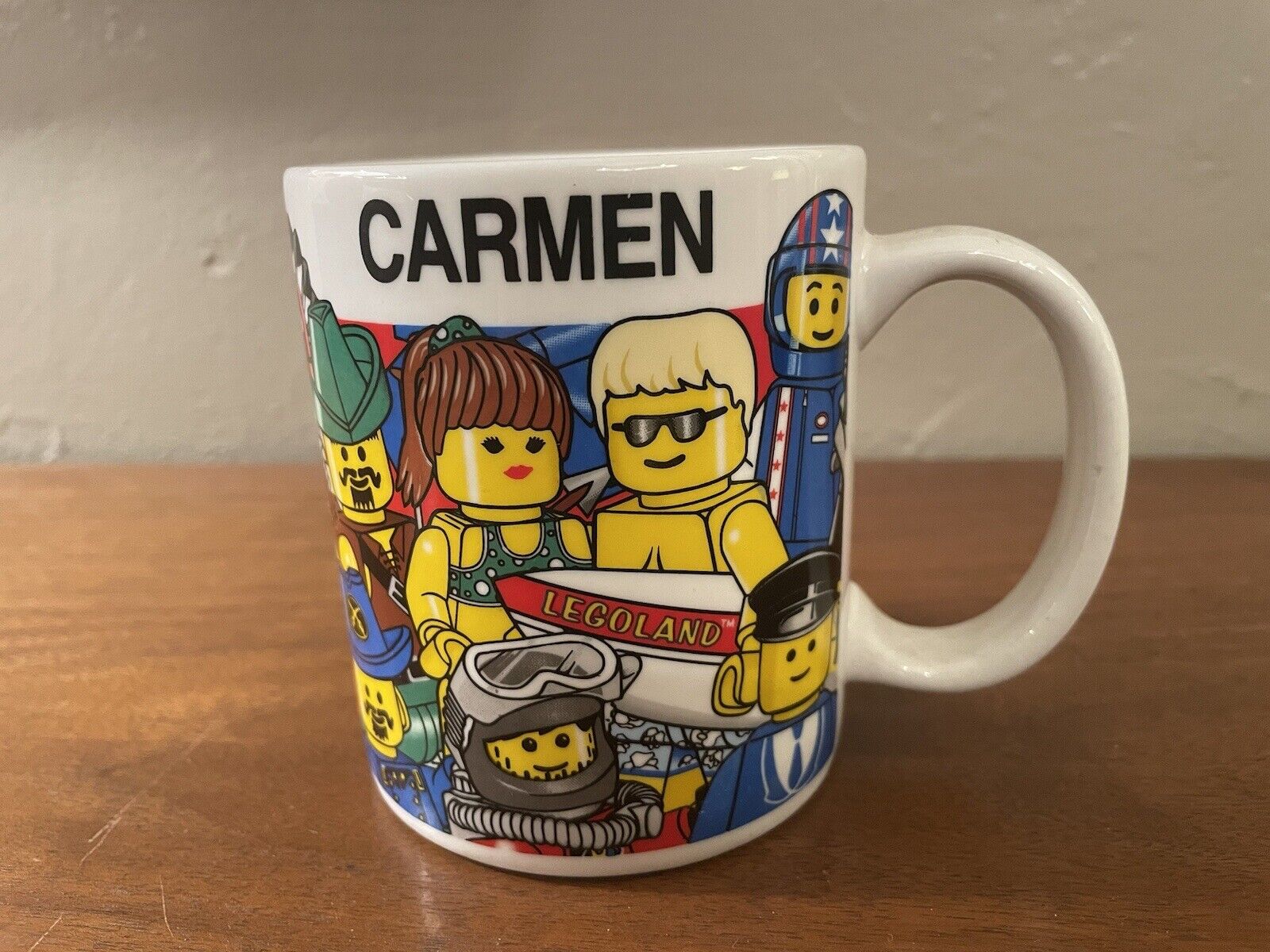 Legoland California Personalized Name Mug “Carmen”