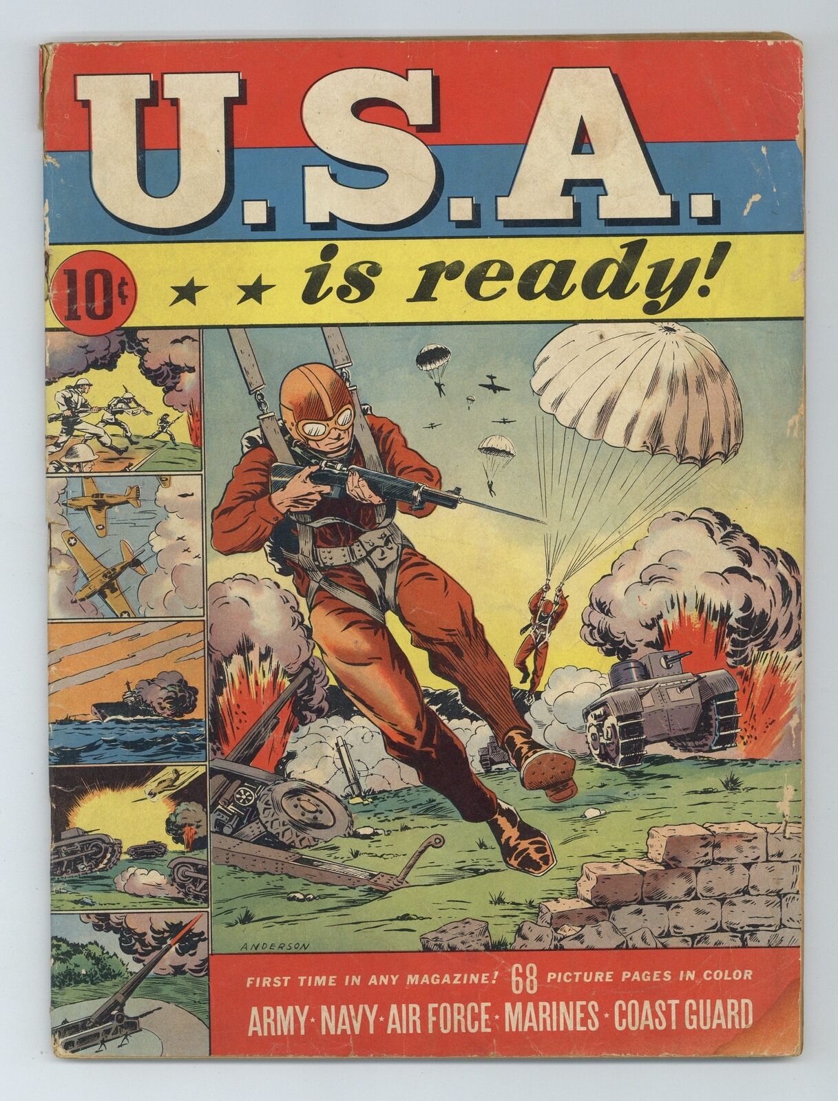 USA is Ready #1 FR/GD 1.5 1941