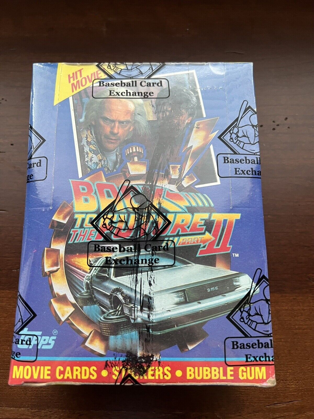 1989 Topps Back to the Future 2 Wax Box BBCE Authenticated 