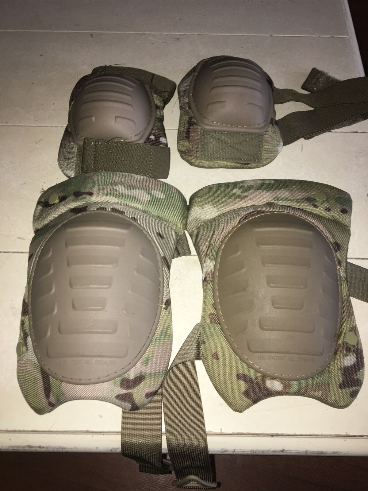 U.S. Military Knee and Elbow Pad System OCP Multicam Offical Issue -Excellent